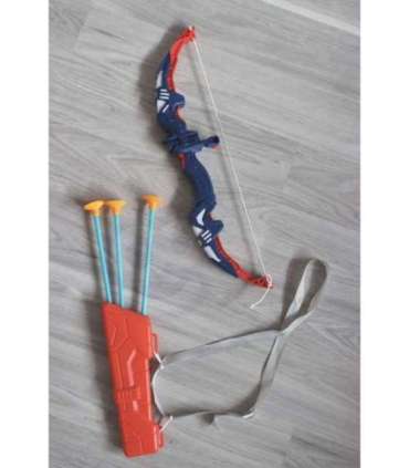 WOOPIE Väikese vibutaja komplekt - vibu ja nooled, 5 tk.