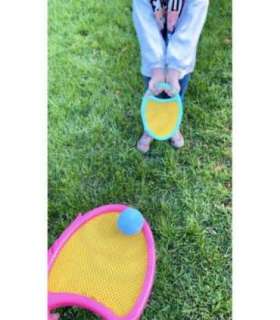 WOOPIE osavusmäng CATCH BALL — 2 reketit + 2 palli