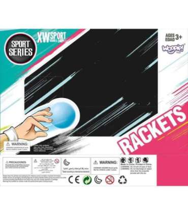 WOOPIE игра на ловкость CATCH BALL — 2 ракетки + 2 мяча