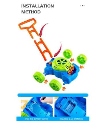 WOOPIE газонокосилка мыльные пузыри звуки жидкость