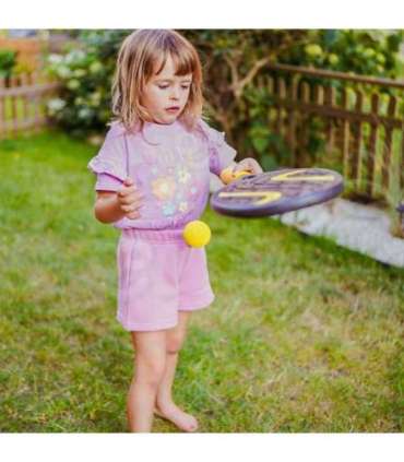 WOOPIE reket pehme vahtpalli ja sulgpalliga - komplekt randa ja aeda