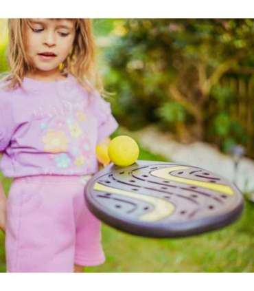 WOOPIE reket pehme vahtpalli ja sulgpalliga - komplekt randa ja aeda