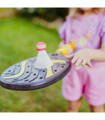 WOOPIE reket pehme vahtpalli ja sulgpalliga - komplekt randa ja aeda