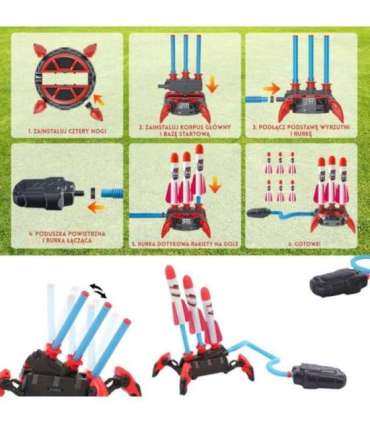 WOOPIE vaht-rakettide laskur, 6 tk.