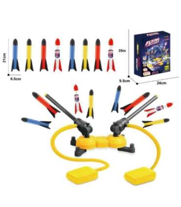 WOOPIE topelt vaht-rakettide heitja, 8 tk.