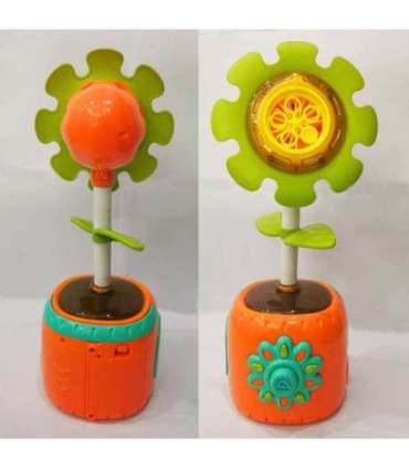 WOOPIE interaktiivne päevalille seebimullimasin