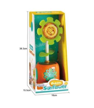 WOOPIE интерактивный подсолнух — машина для мыльных пузырей