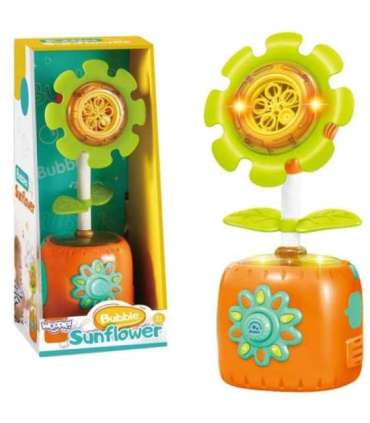 WOOPIE интерактивный подсолнух — машина для мыльных пузырей