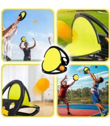 WOOPIE Catch Ball игра на ловкость «Бросай и лови» ракетка + 2 мяча