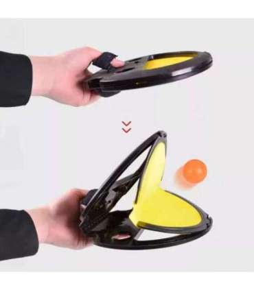 WOOPIE Catch Ball игра на ловкость «Бросай и лови» ракетка + 2 мяча