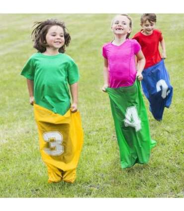 WOOPIE hüppamiskotid animatsioonikomplekt Kinder Party, 4 tk