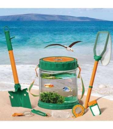 WOOPIE Discovery Väike looduse avastaja komplekt — putukate ja liblikate püügivõrk, anum kalade jaoks