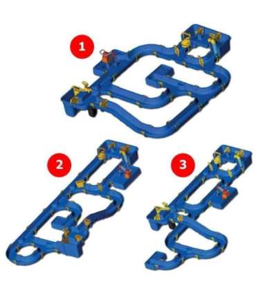 BIG Suur Amsterdami veesadam veemängu paadid