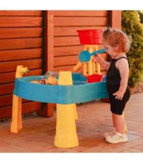 WOOPIE 2-ühes veemängulaud ja liivakast vesiveskiga, 14 tarvikut