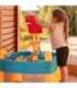 WOOPIE 2 в 1: водный стол и песочница с мельницей, 14 аксессуаров