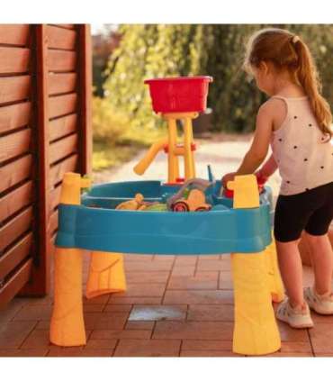 WOOPIE 2-ühes veemängulaud ja liivakast vesiveskiga, 14 tarvikut