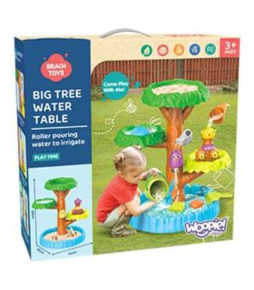 WOOPIE водный столик 2 в 1 и песочница 'Весёлое деревце' - 8 аксессуаров