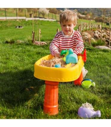 WOOPIE 2-ühes veelaud ja liivakast — piraadilaev, 8 tarvikut.