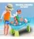 WOOPIE 2-в-1 водный столик и песочница с водопадом, 10 предметов