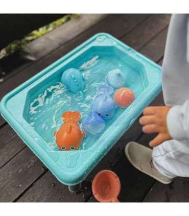 WOOPIE 3 в 1 водный столик, песочница, игра ловля рыбок, 6 шт.