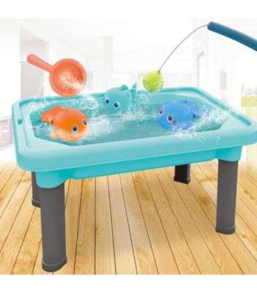 WOOPIE 3 в 1 водный столик, песочница, игра ловля рыбок, 6 шт.