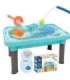WOOPIE 3 в 1 водный столик, песочница, игра ловля рыбок, 6 шт.
