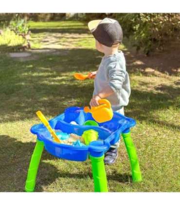 WOOPIE 2 в 1: водный столик и песочница, 9 аксессуаров