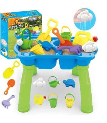 WOOPIE 2-ühes veelaud ja liivakast, 9 tarvikut