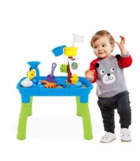 WOOPIE 2-ühes veelaud ja liivakast (piraadilaev) 6 aksessuaariga