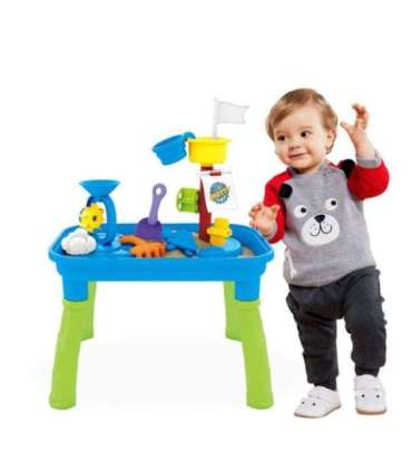 WOOPIE столик для воды 2 в 1 и песочница (пиратский корабль) с 6 аксессуарами