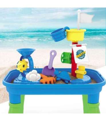 WOOPIE столик для воды 2 в 1 и песочница (пиратский корабль) с 6 аксессуарами