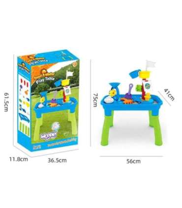 WOOPIE столик для воды 2 в 1 и песочница (пиратский корабль) с 6 аксессуарами