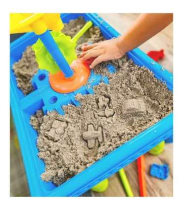 WOOPIE 2-ühes veelaud ja liivakast Palma, 18 osa.