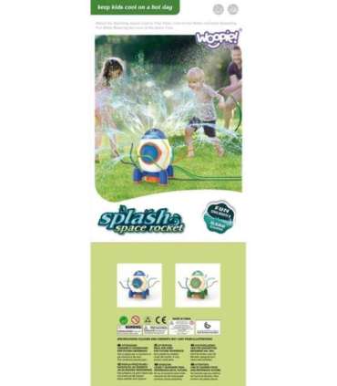 WOOPIE садовый разбрызгиватель - фонтан "Ракета"