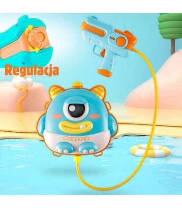 WOOPIE veepüstol UFO MONSTER seljakotiga - maht 2,1 l