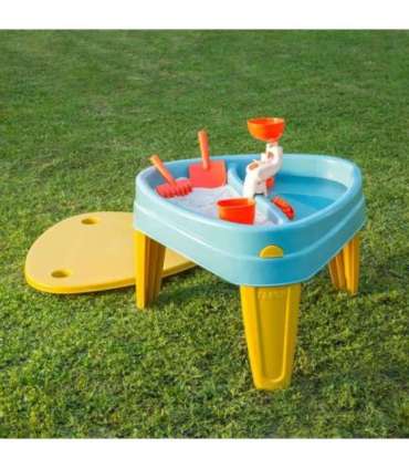 FEBER veelaud kaanega CASUAL 4-ühes — liivakast, kirjutuslaud, piknikulaud, tarvikud