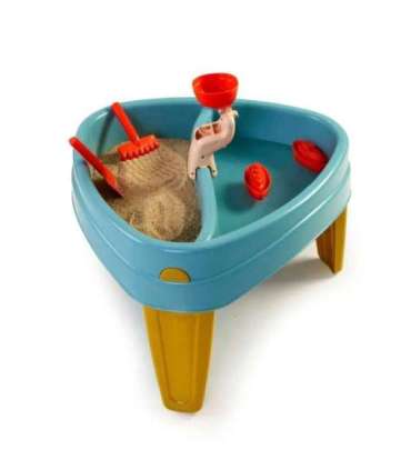 FEBER veelaud kaanega CASUAL 4-ühes — liivakast, kirjutuslaud, piknikulaud, tarvikud