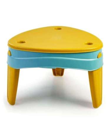 FEBER водный столик с крышкой CASUAL 4-в-1 — песочница, письменный стол, пикниковый столик, аксессуары