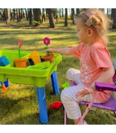 WOOPIE 2-ühes veelaud ja liivakast 13 tarvikuga