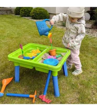 WOOPIE 2-ühes veelaud ja liivakast 13 tarvikuga