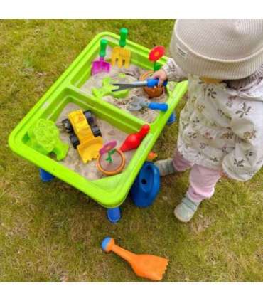 WOOPIE 2 в 1: водный столик и песочница, 13 аксессуаров