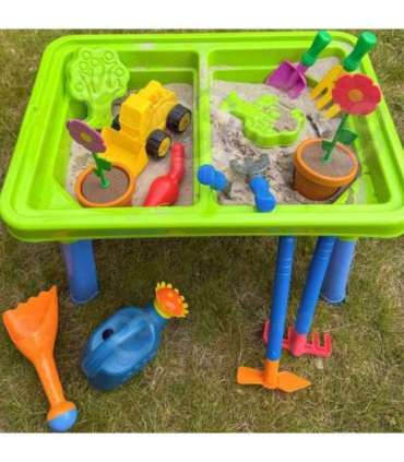 WOOPIE 2-ühes veelaud ja liivakast 13 tarvikuga