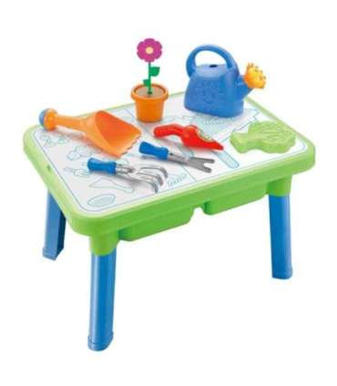 WOOPIE 2 в 1: водный столик и песочница, 13 аксессуаров