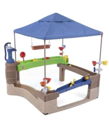 STEP2 Водный игровой центр с насосом и навесом — Pump & Splash Тенистый оазис