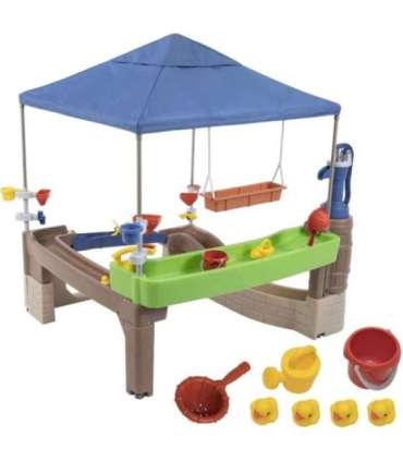 STEP2 Водный игровой центр с насосом и навесом — Pump & Splash Тенистый оазис