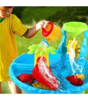 WOOPIE 2-ühes veelaud ja liivakast koos tooliga — veepark delfiiniga