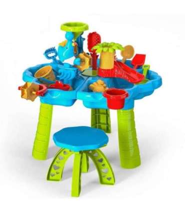 WOOPIE Водный столик 2 в 1 — песочница с креслом, аквапарк с дельфином
