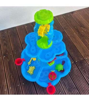 WOOPIE 2-в-1 водный столик - песочница и фонтан, XXL аквапарк с дельфином