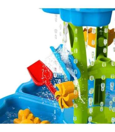 WOOPIE 2-ühes veelaud - liivakast ja purskkaev, XXL veepark delfiiniga