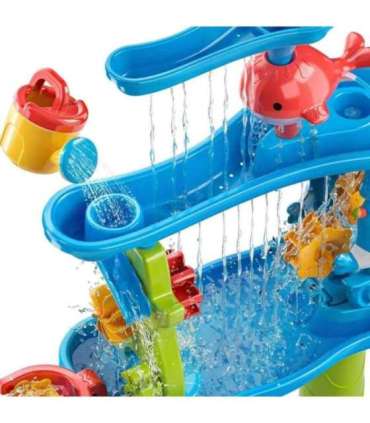 WOOPIE Огромный аквапарк водный стол 6 в 1 песочница водопад водная трасса 6-уровневый модульный